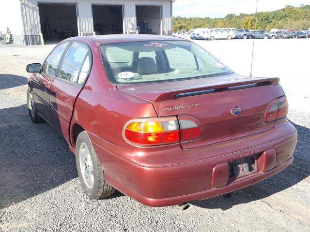 1G1NE52J43M527927 - 2003 CHEVROLET MALIBU LS 红色 照片 3
