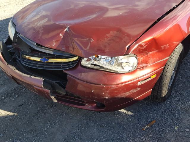 1G1NE52J43M527927 - 2003 CHEVROLET MALIBU LS 红色 照片 9