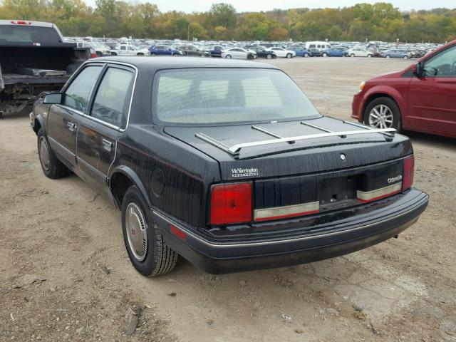 2G3AJ51W2K2312078 - 1989 OLDSMOBILE CUTLASS CI BLACK photo 3