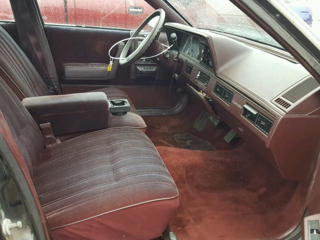 2G3AJ51W2K2312078 - 1989 OLDSMOBILE CUTLASS CI BLACK photo 5