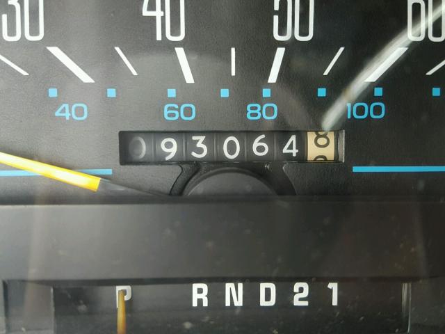 2G3AJ51W2K2312078 - 1989 OLDSMOBILE CUTLASS CI BLACK photo 8