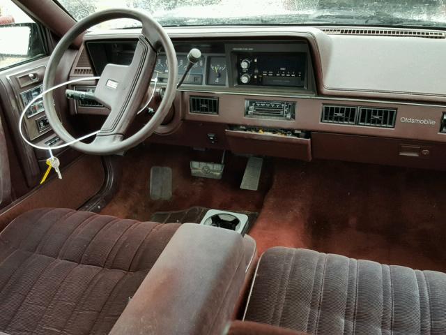 2G3AJ51W2K2312078 - 1989 OLDSMOBILE CUTLASS CI BLACK photo 9