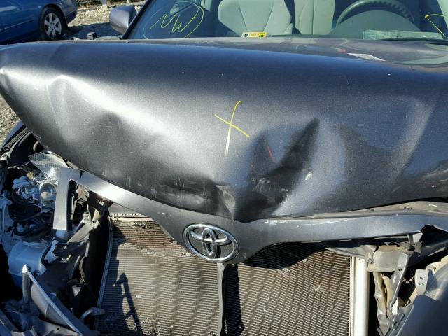 4T1BF3EK3BU222185 - 2011 TOYOTA CAMRY BASE GRAY photo 7