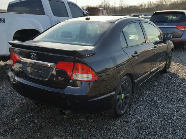 2HGFA5E55AH702029 - 2010 HONDA CIVIC SI BLACK photo 4