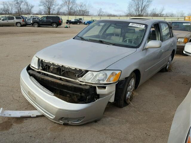 4T1BF28B91U185129 - 2001 TOYOTA AVALON XL SILVER photo 2