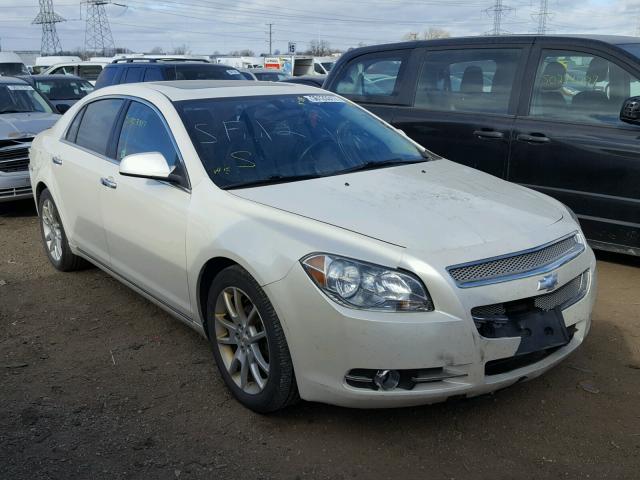 1G1ZE5EB2AF204810 - 2010 CHEVROLET MALIBU LTZ WHITE photo 1