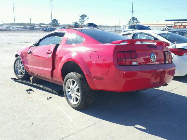 1ZVHT80N095133164 - 2009 FORD MUSTANG RED photo 3