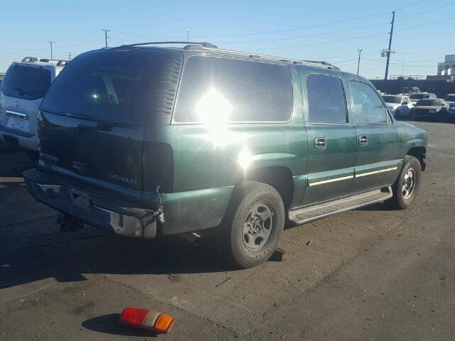 1GNEC16T13J248462 - 2003 CHEVROLET SUBURBAN C GREEN photo 4