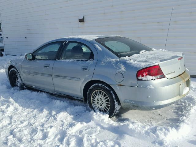 1C3EL46X01N656703 - 2001 CHRYSLER SEBRING LX SILVER photo 3