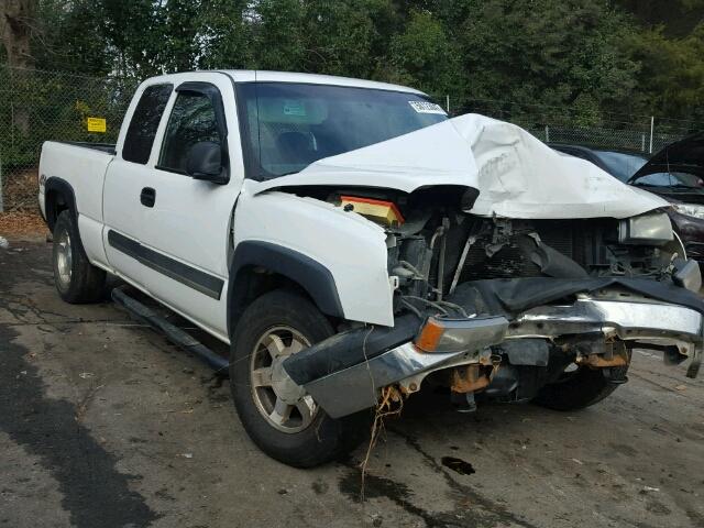 1GCEK19V73E136380 - 2003 CHEVROLET SILVERADO WHITE photo 1