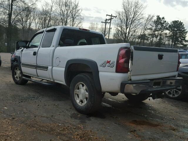 1GCEK19V73E136380 - 2003 CHEVROLET SILVERADO WHITE photo 3