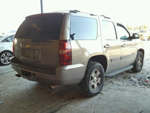 1GNFC13097R253205 - 2007 CHEVROLET TAHOE C150 TAN photo 4