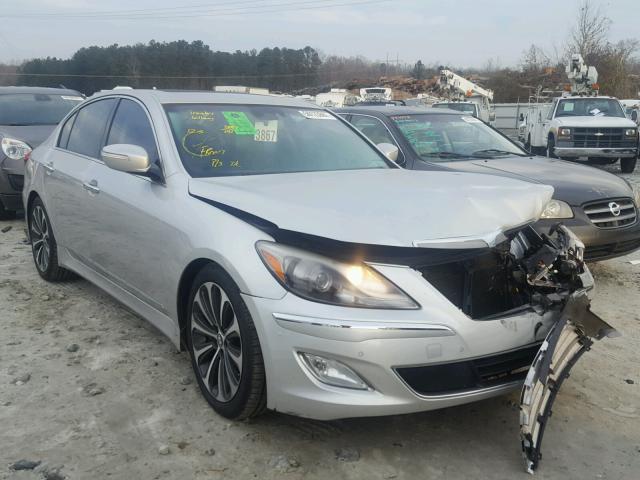 KMHGC4DH3CU162601 - 2012 HYUNDAI GENESIS 5. SILVER photo 1