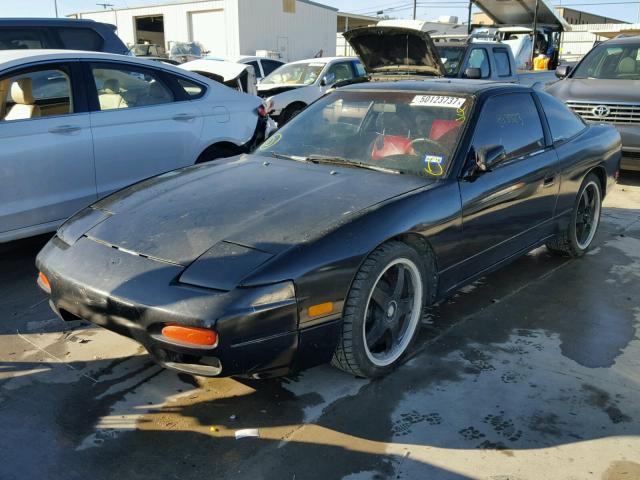 JN1MS36P0MW008185 - 1991 NISSAN 240SX BASE BLACK photo 2