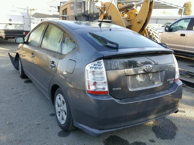 JTDKB20U383367292 - 2008 TOYOTA PRIUS SILVER photo 3