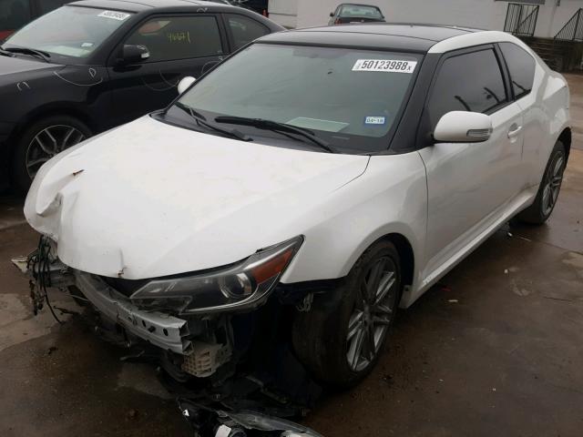 JTKJF5C77FJ004356 - 2015 TOYOTA SCION TC 白色 照片 2
