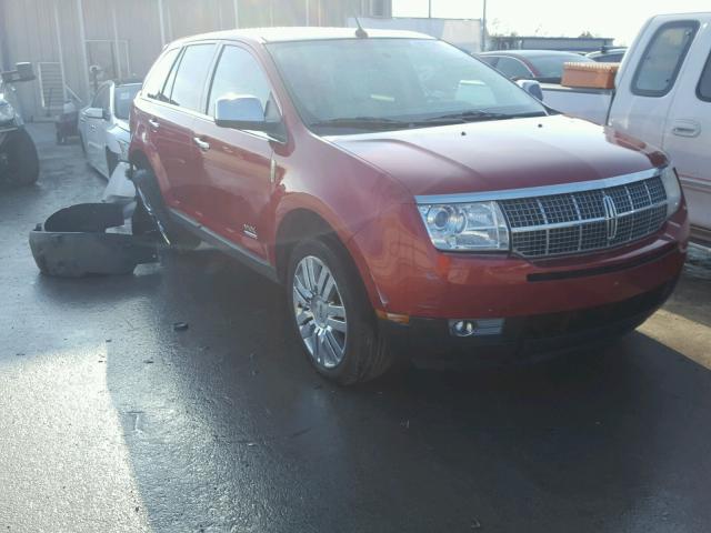 2LMDJ6JCXABJ14291 - 2010 LINCOLN MKX MAROON photo 1