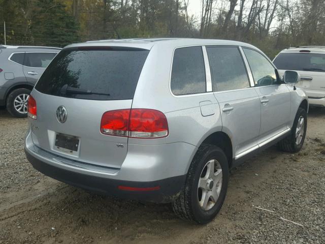 WVGZG77L96D029697 - 2006 VOLKSWAGEN TOUAREG 3. SILVER photo 4