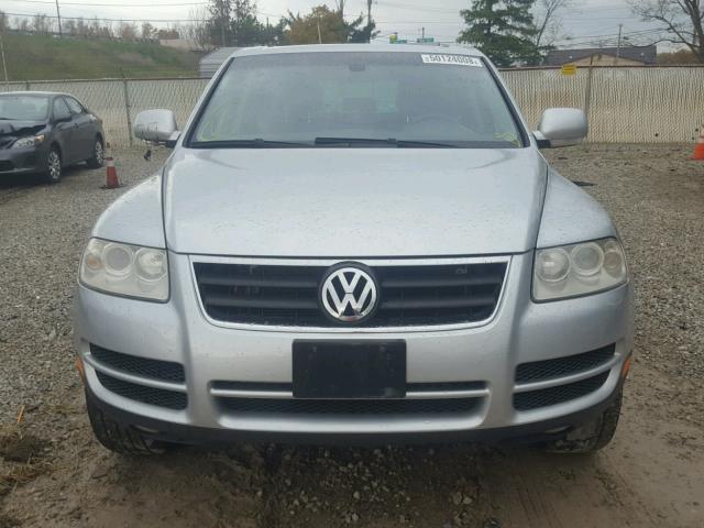 WVGZG77L96D029697 - 2006 VOLKSWAGEN TOUAREG 3. SILVER photo 9