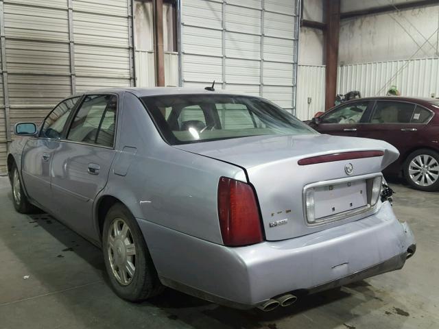 1G6KD54Y45U100454 - 2005 CADILLAC DEVILLE SILVER photo 3