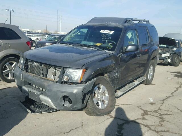 5N1AN08W29C510596 - 2009 NISSAN XTERRA OFF GRAY photo 2