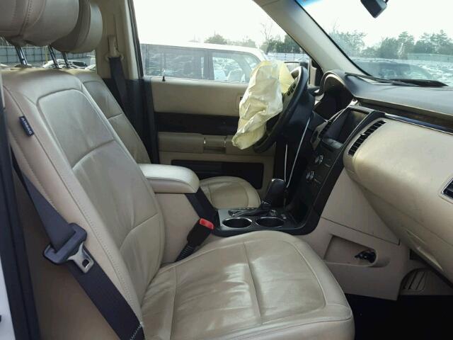 2FMGK5C8XDBD18649 - 2013 FORD FLEX SEL თეთრი ფოტო 5