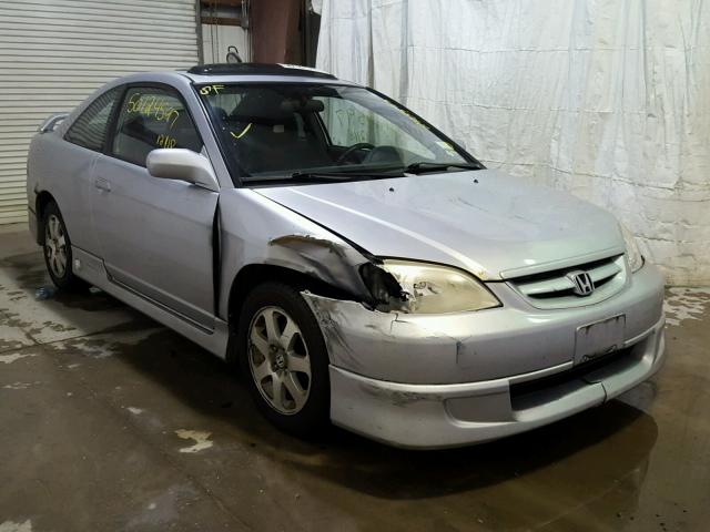 1HGEM22943L069277 - 2003 HONDA CIVIC EX GRAY photo 1