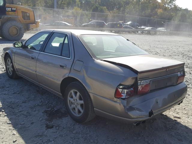 1G6KS54Y02U294336 - 2002 CADILLAC SEVILLE SL BEIGE photo 3