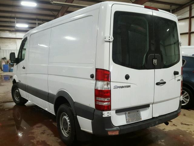 WD0PE745185331853 - 2008 DODGE SPRINTER 2 WHITE photo 3