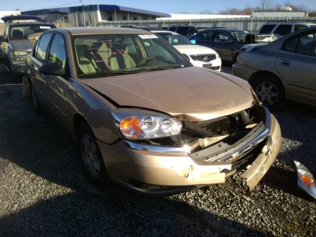 1G1ZT52815F314624 - 2005 CHEVROLET MALIBU LS BEIGE photo 1