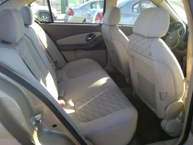 1G1ZT52815F314624 - 2005 CHEVROLET MALIBU LS 米色 照片 6