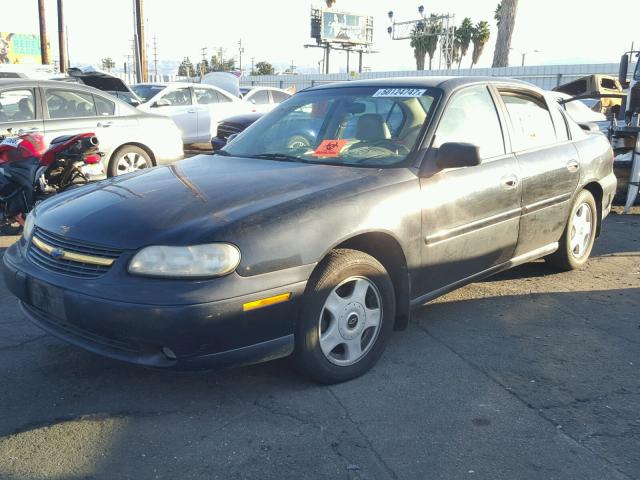 1G1NE52J716143822 - 2001 CHEVROLET MALIBU LS 黑色 照片 2