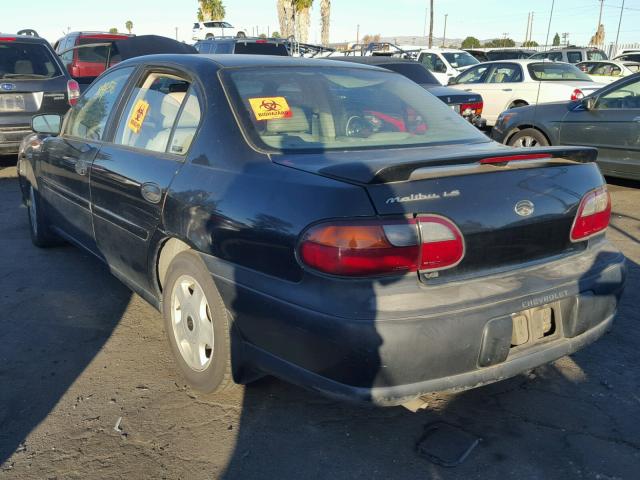 1G1NE52J716143822 - 2001 CHEVROLET MALIBU LS 黑色 照片 3
