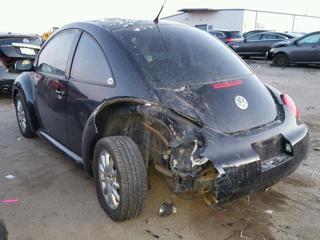 3VWCK31C84M422650 - 2004 VOLKSWAGEN NEW BEETLE BLACK photo 3