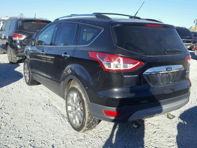 1FMCU0GX0EUE34080 - 2014 FORD ESCAPE SE BLACK photo 3