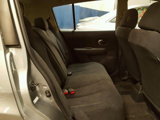 3N1BC13EX7L453782 - 2007 NISSAN VERSA S GRAY photo 6