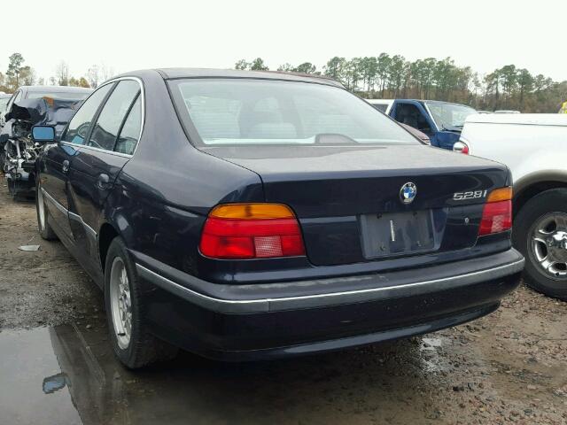 WBADM633XXBY30477 - 1999 BMW 528 I AUTO BLUE photo 3