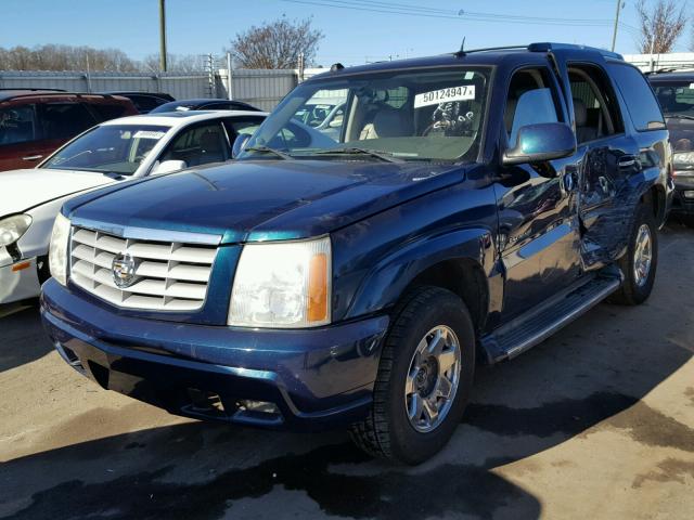 1GYEK63N25R120342 - 2005 CADILLAC ESCALADE L BLUE photo 2