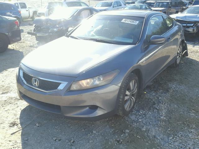 1HGCS12798A004854 - 2008 HONDA ACCORD EX GRAY photo 2