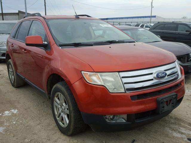 2FMDK48C77BA76983 - 2007 FORD EDGE SEL ORANGE photo 1