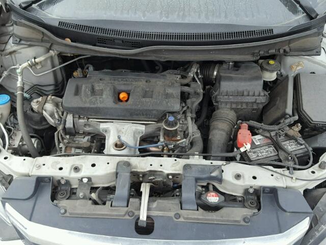 2HGFB2F87CH309365 - 2012 HONDA CIVIC EX SILVER photo 7