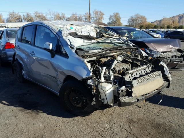 3N1CE2CP8EL409850 - 2014 NISSAN VERSA NOTE SILVER photo 1