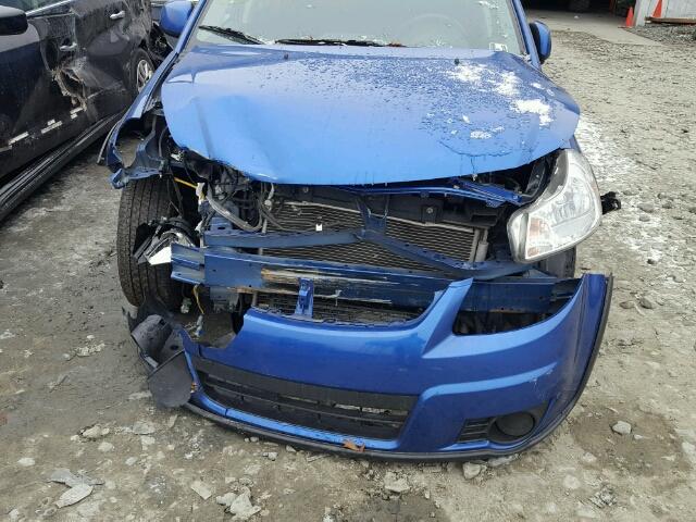 JS2YB5A38C6308561 - 2012 SUZUKI SX4 BASE BLUE photo 9