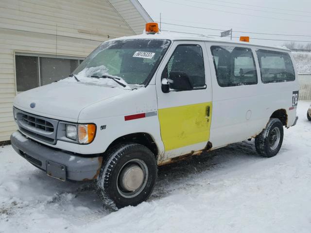 1FTJE34LXVHB75019 - 1997 FORD ECONOLINE WHITE photo 2