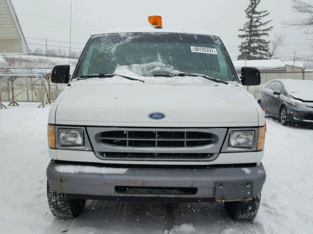 1FTJE34LXVHB75019 - 1997 FORD ECONOLINE WHITE photo 9