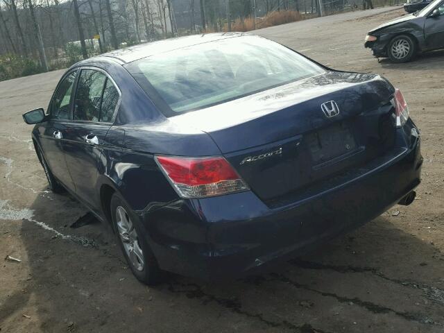 1HGCP2F41AA193576 - 2010 HONDA ACCORD LXP BLUE photo 3