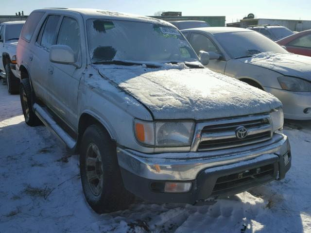 JT3HN86R4Y0268087 - 2000 TOYOTA 4RUNNER SR SILVER photo 1