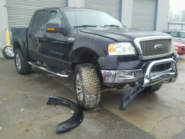 1FTPW14554KD70413 - 2004 FORD F150 SUPER BLACK photo 1