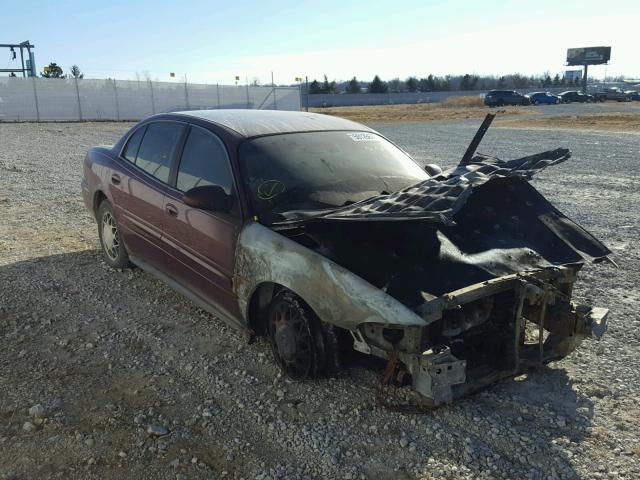 1G4HR54K61U209735 - 2001 BUICK LESABRE LI BURGUNDY photo 1