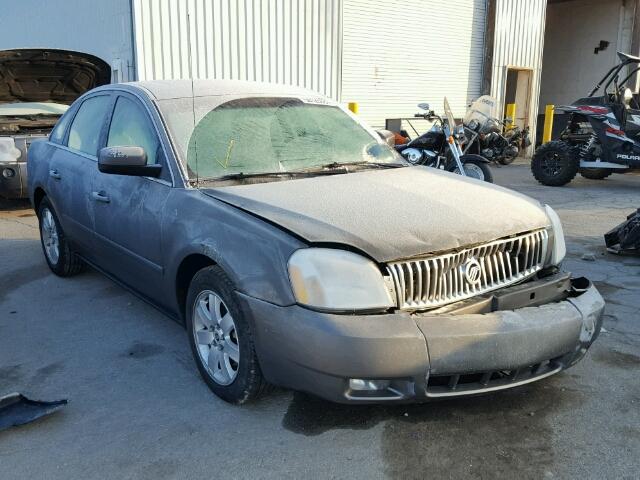 1MEFM41185G600355 - 2005 MERCURY MONTEGO LU GRAY photo 1